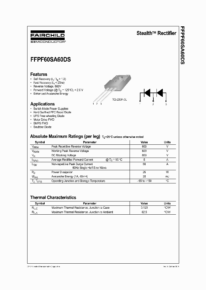 FFPF60SA60DSTU_6685206.PDF Datasheet