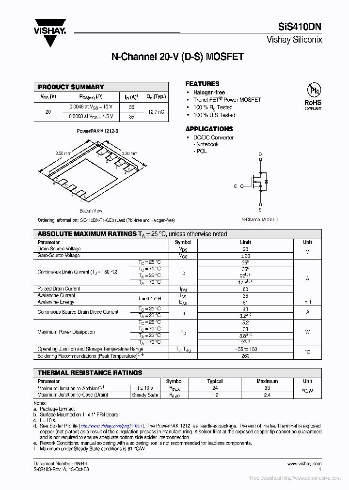 SIS410DN_6881918.PDF Datasheet