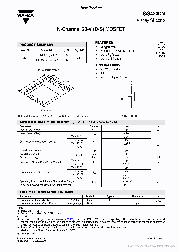 SIS424DN_6881921.PDF Datasheet