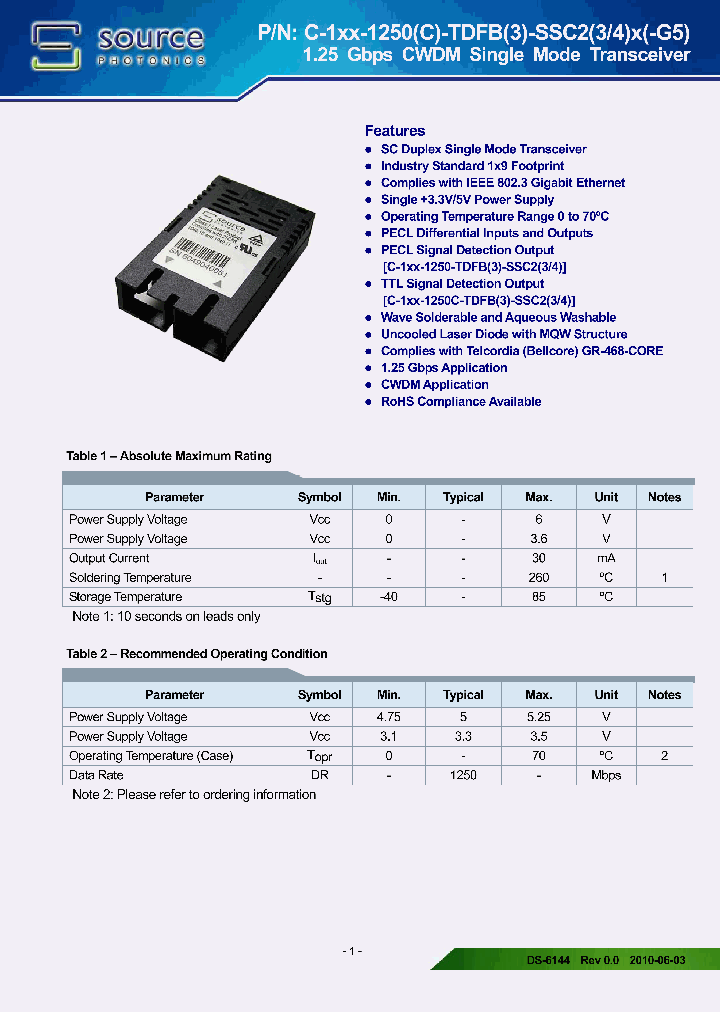 C-129-1250C-TDFB-SSC3_6687660.PDF Datasheet