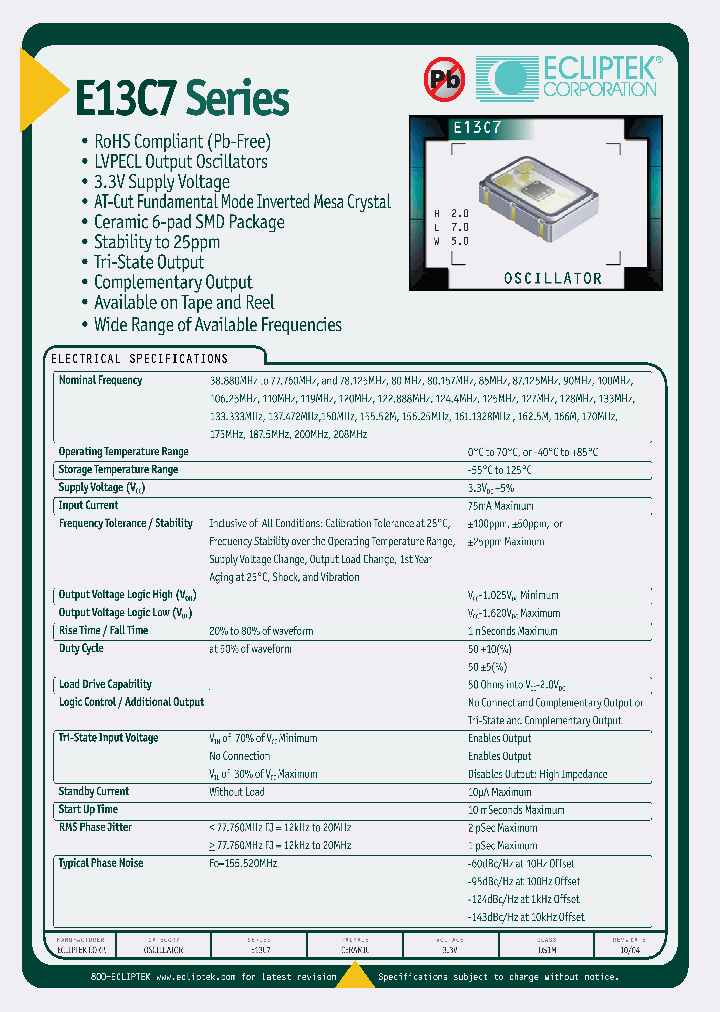 E13C7C2E-208MTR_6706618.PDF Datasheet