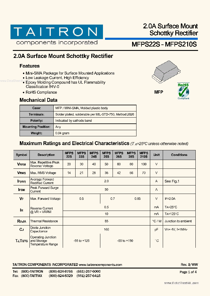 MFPS210S_6931407.PDF Datasheet