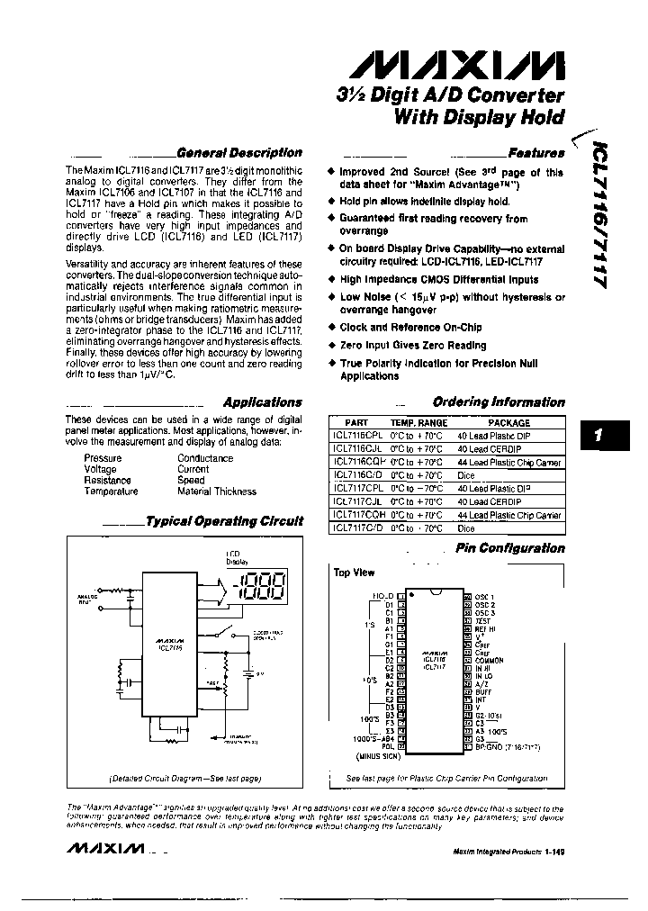 ICL7116CQH_6711042.PDF Datasheet