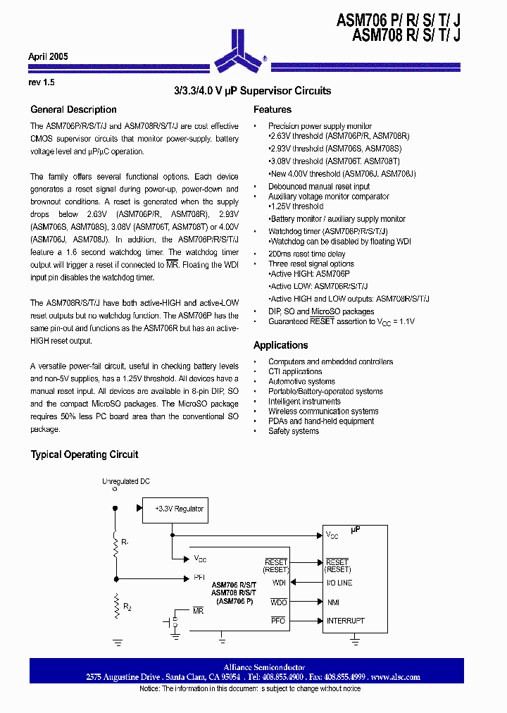 ASM706JCSAF_6718049.PDF Datasheet