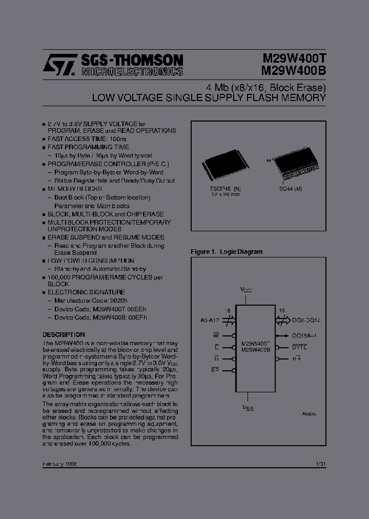 M29W400T-150N5RTR_6720782.PDF Datasheet