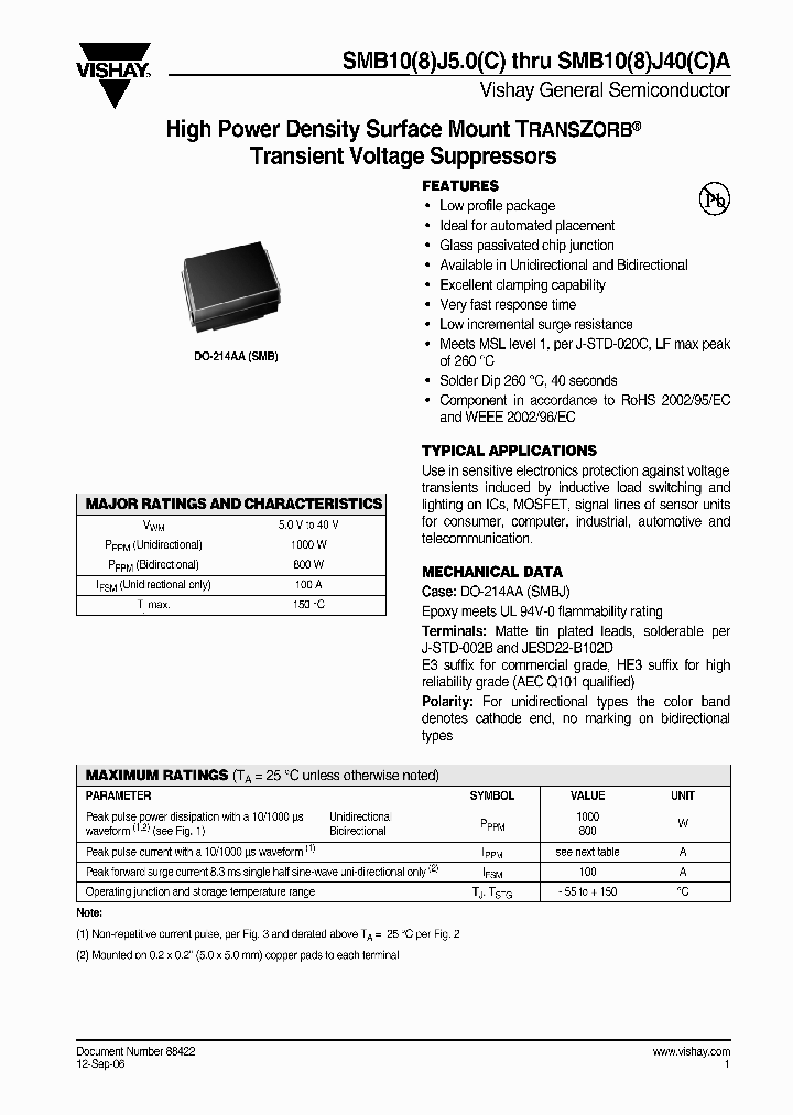 SMB10J60-E32C_6721601.PDF Datasheet