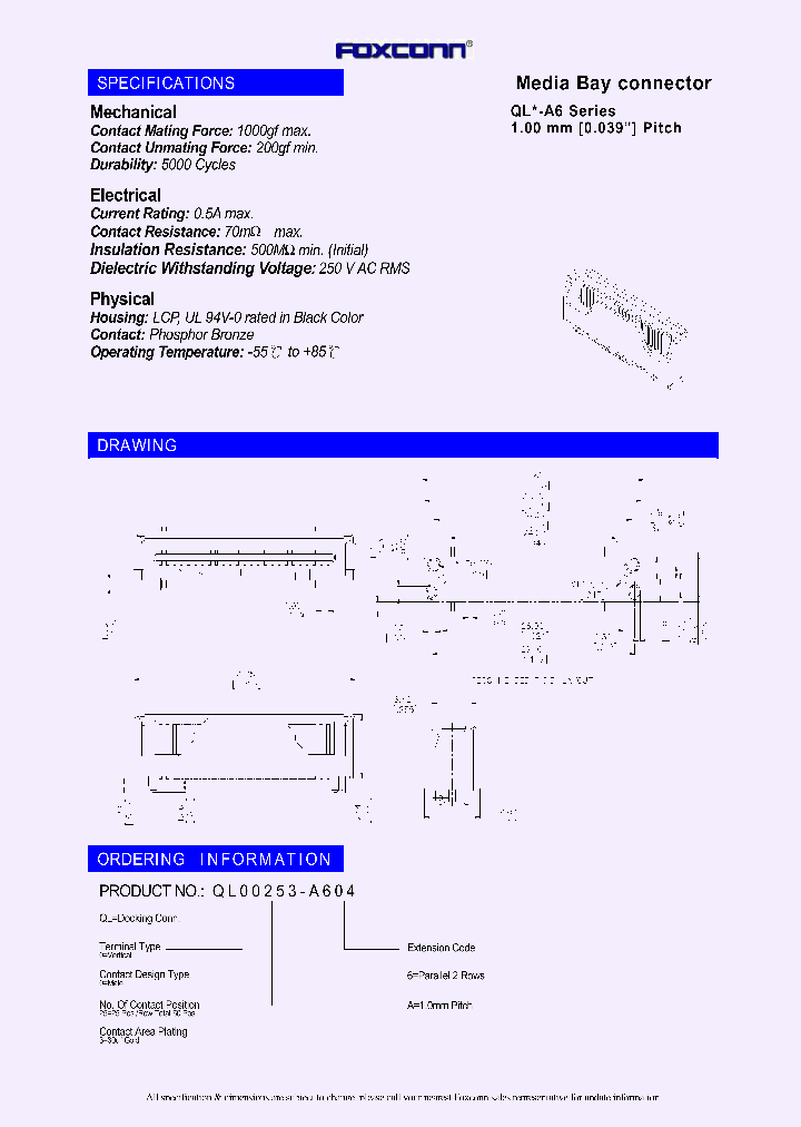 QL00253-A604_6719932.PDF Datasheet