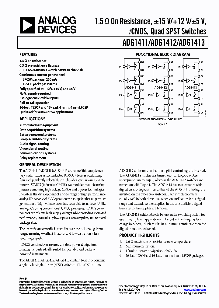 ADG1411YRUZ-REEL7_6729722.PDF Datasheet