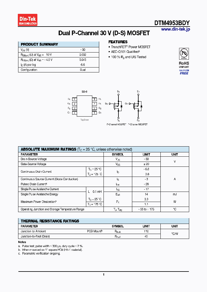 DTM4953BDY_6937251.PDF Datasheet