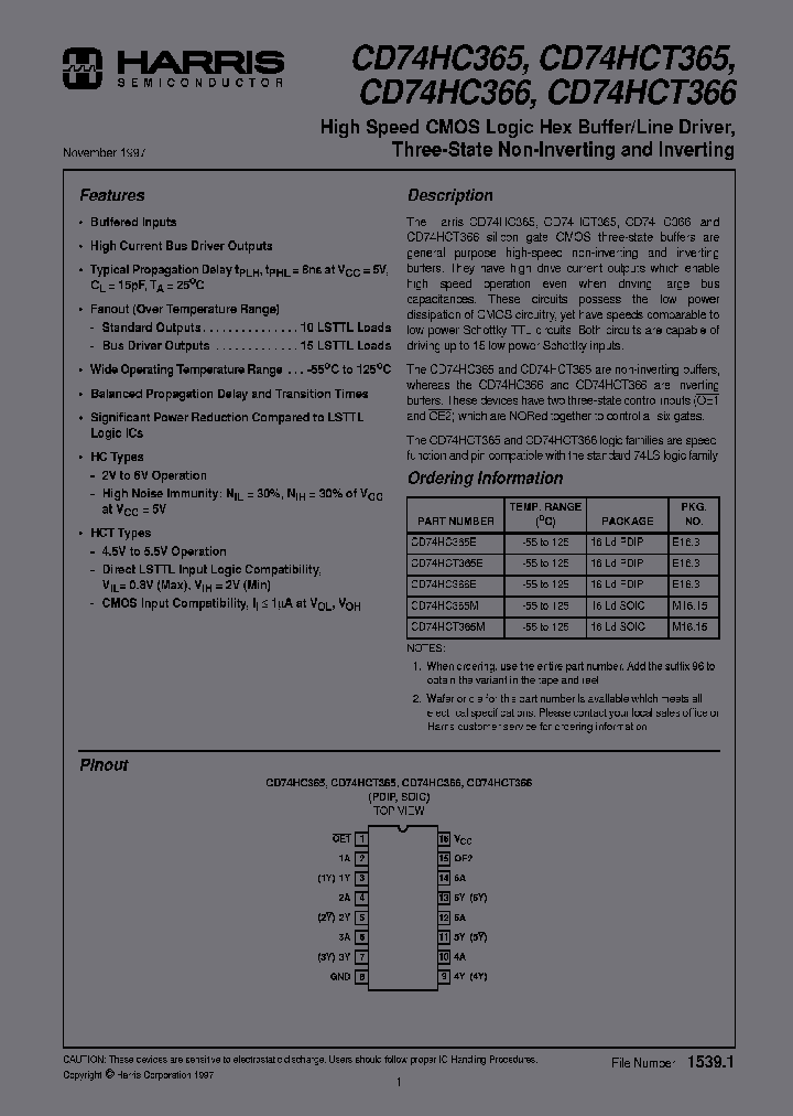 CD74HC365M96_6750301.PDF Datasheet