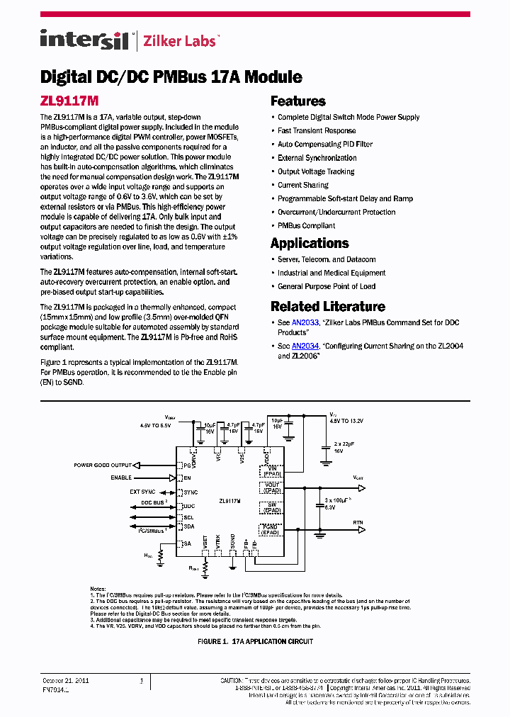 ZL9117M_6938453.PDF Datasheet