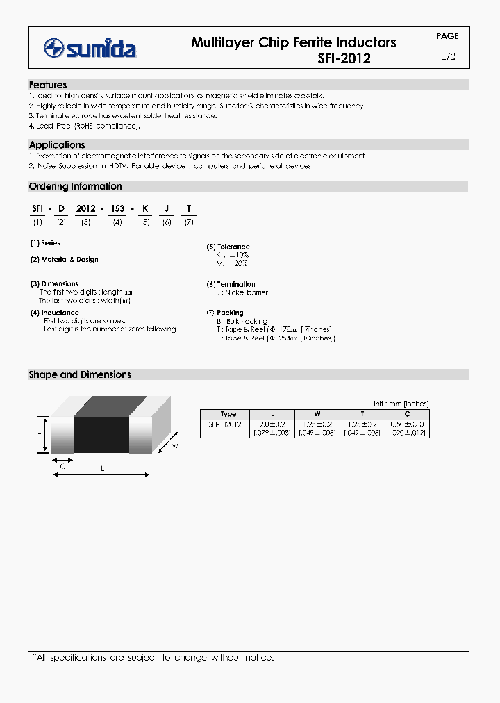 SFI-C2012-103-KJT_6767803.PDF Datasheet