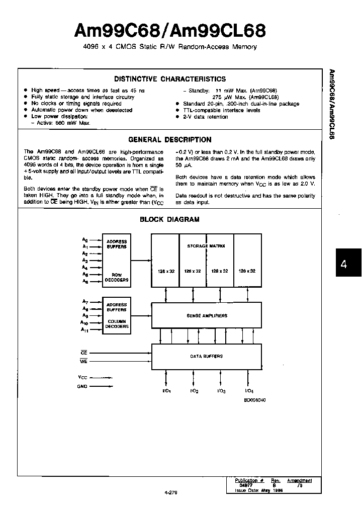 ADVANCEDMICRODEVICESINC-AM99CL68-70PCB_6772238.PDF Datasheet