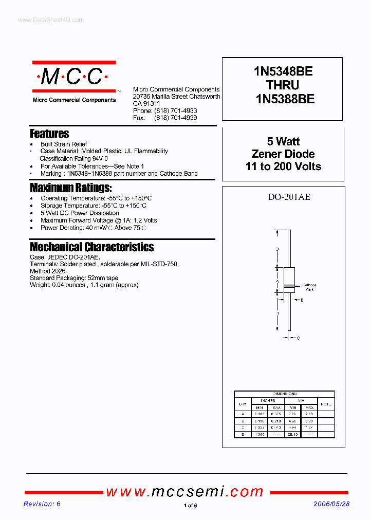 1N5361BE_6942104.PDF Datasheet