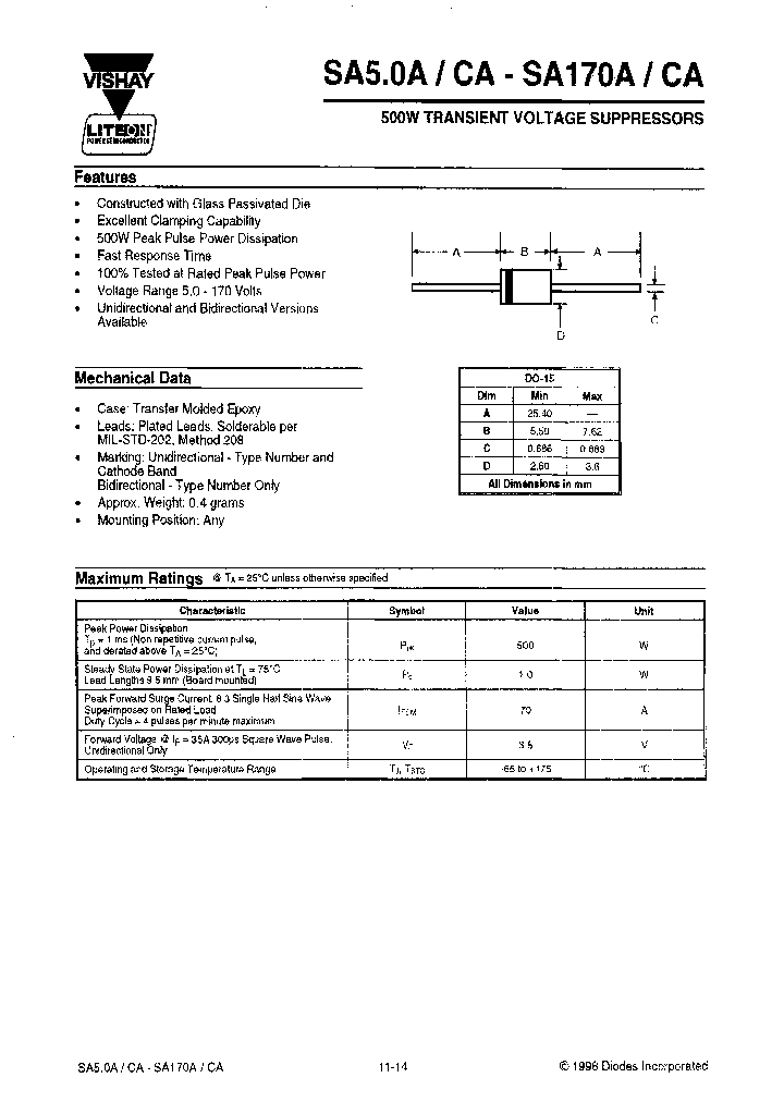 DIODESINC-SA18_6780315.PDF Datasheet