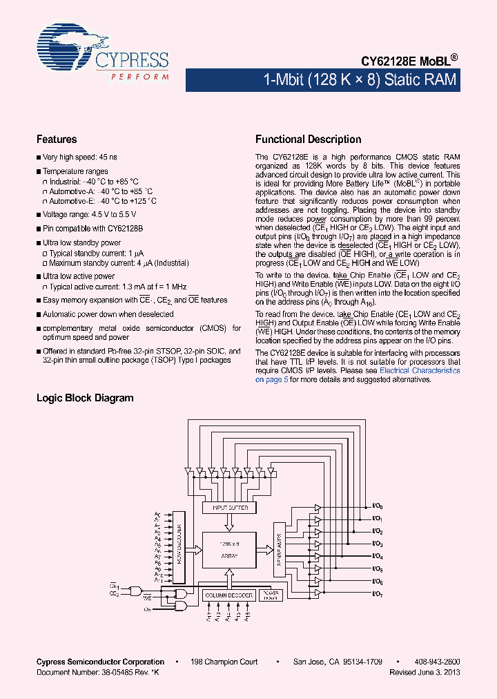 CY62128ELL-45SXI_6943156.PDF Datasheet