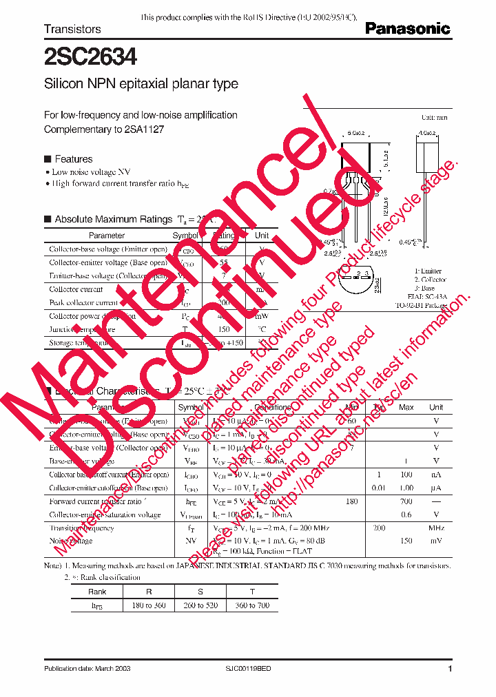 2SC2634R_6783030.PDF Datasheet