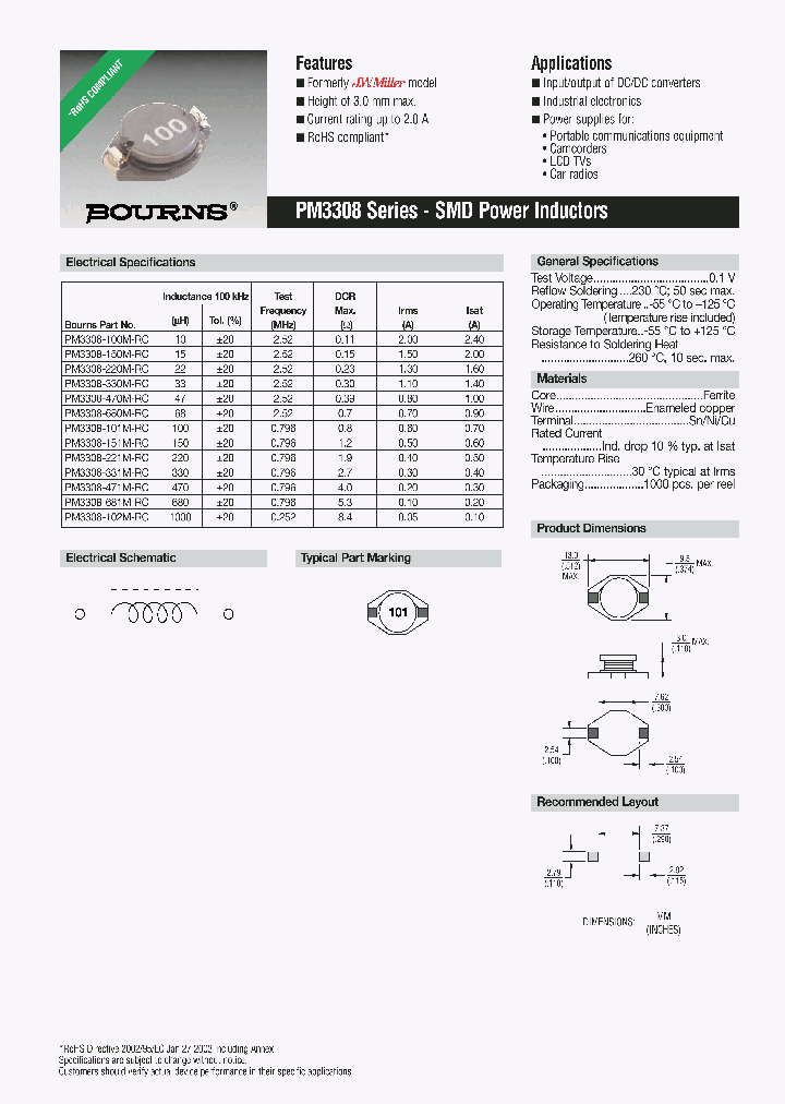 PM3308-151M-RC_6831055.PDF Datasheet