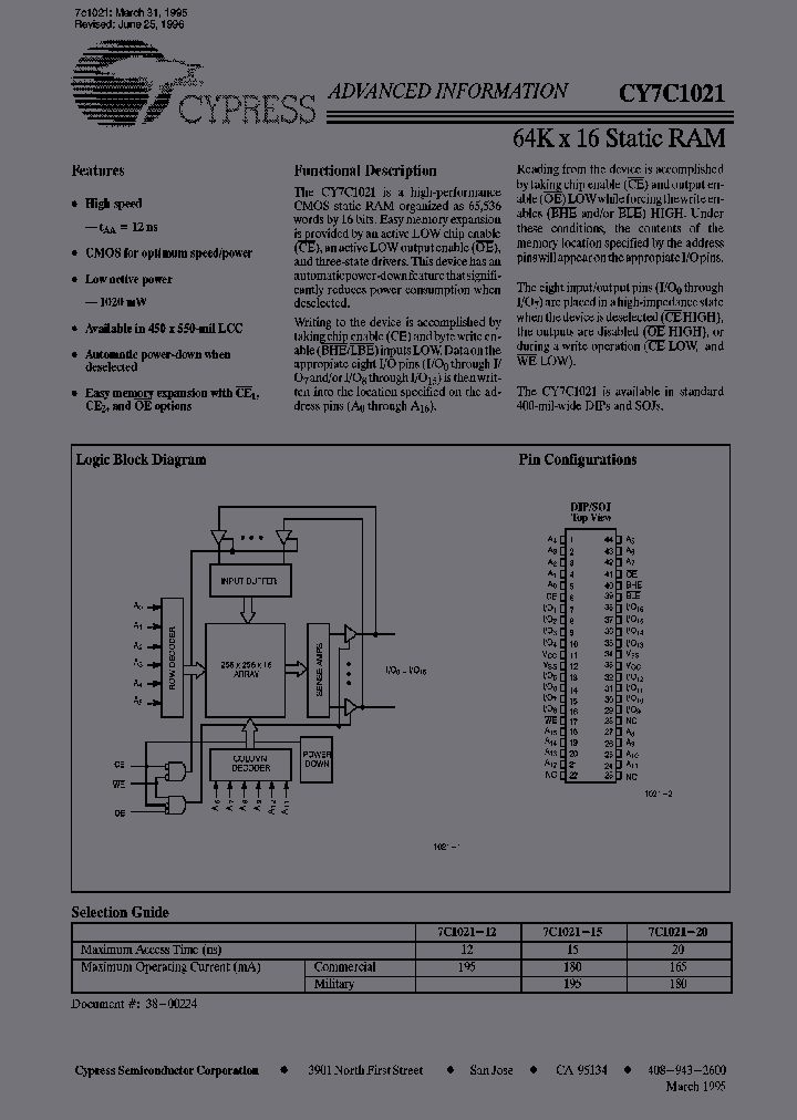 CY7C1021-15DM_6835036.PDF Datasheet