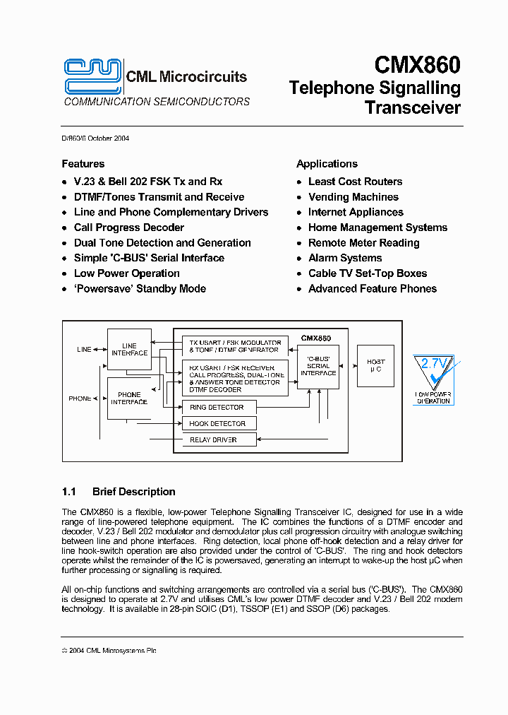 CMX860D1_6836440.PDF Datasheet