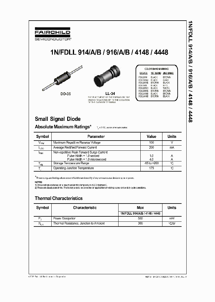 FDLL914BS62Z_6830080.PDF Datasheet