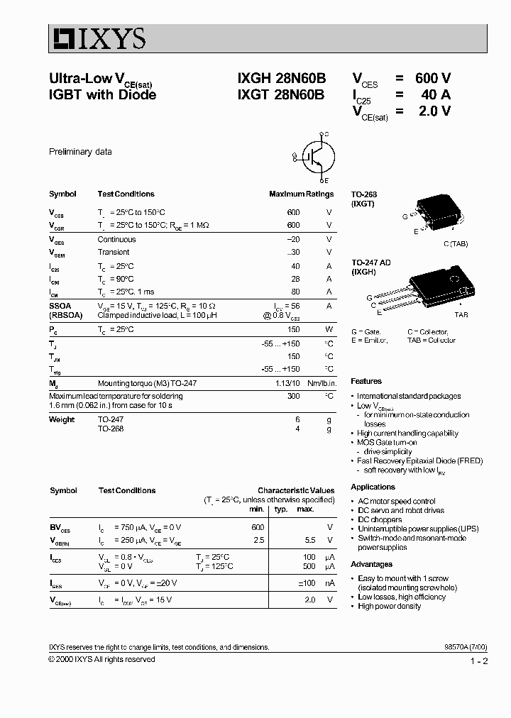 IXGH28N60B_6844617.PDF Datasheet