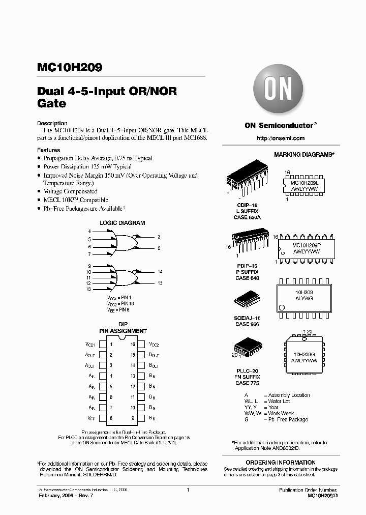 MC10H209MEL_6845235.PDF Datasheet