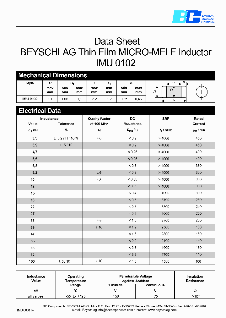 IMU010202NHBL33N_6857605.PDF Datasheet