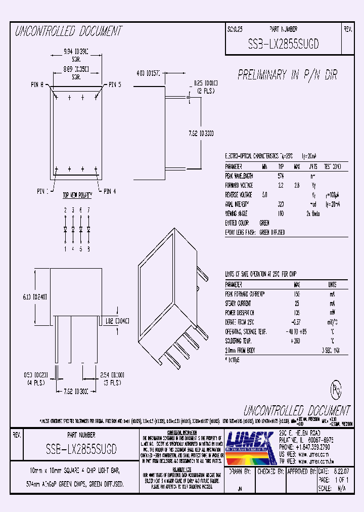 SSB-LX2855SUGD_6857749.PDF Datasheet