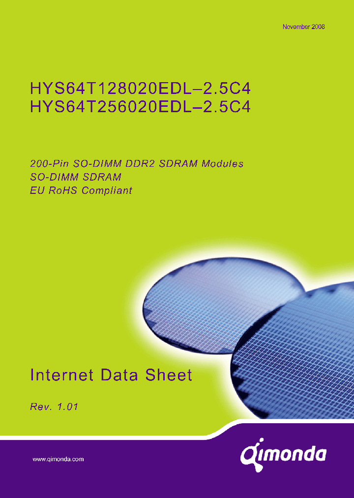 HYS64T256020EDL-25C4_6864960.PDF Datasheet