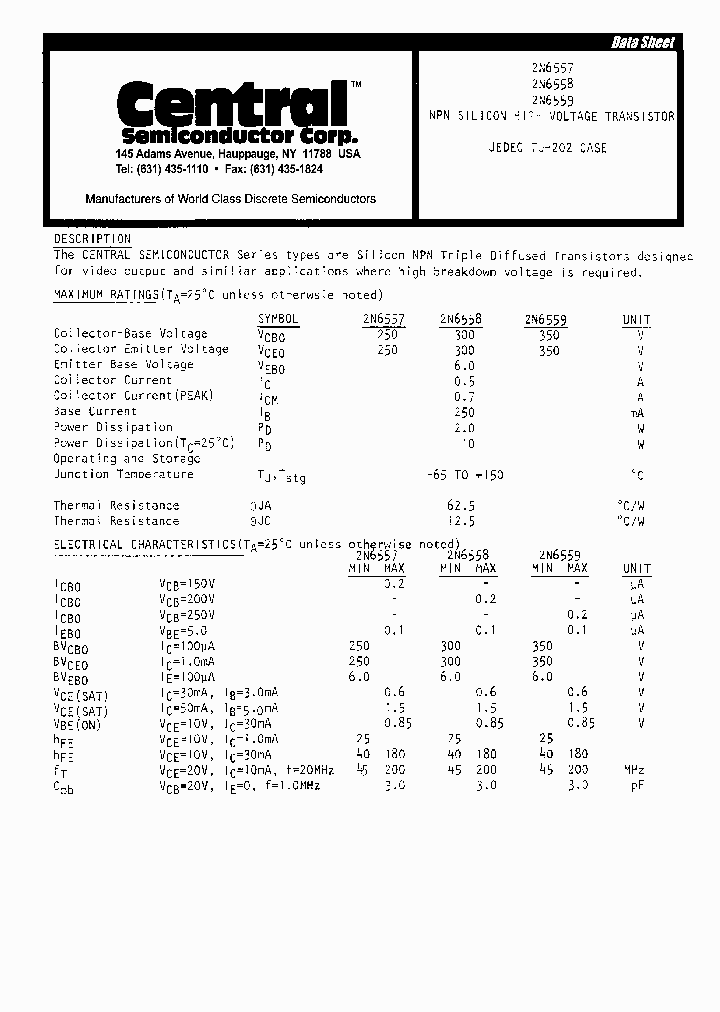 2N6558_6897346.PDF Datasheet