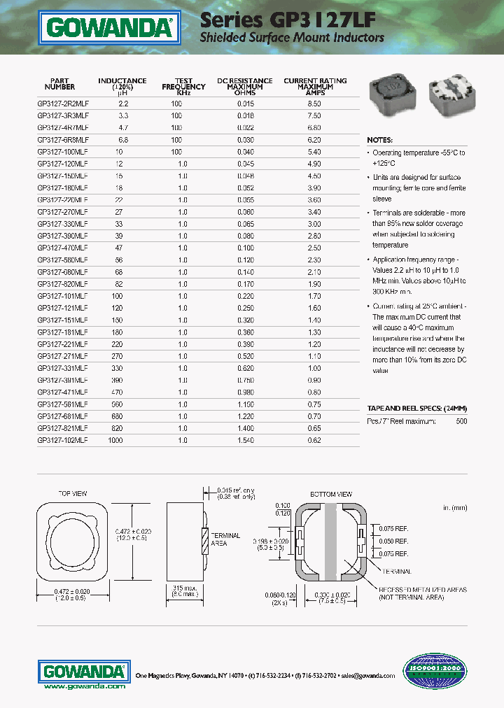 GP3127-150MLF_6908880.PDF Datasheet