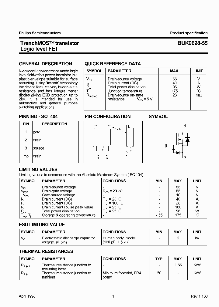 BUK9628-55_6920149.PDF Datasheet