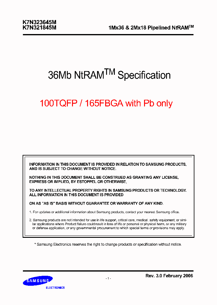 K7N321801M-FC13_6924597.PDF Datasheet