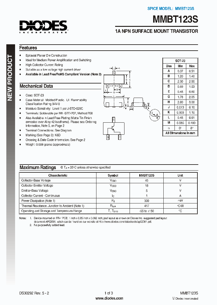 MMBT123S-13_6927134.PDF Datasheet