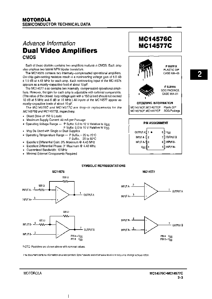 MC14577CF_6931732.PDF Datasheet