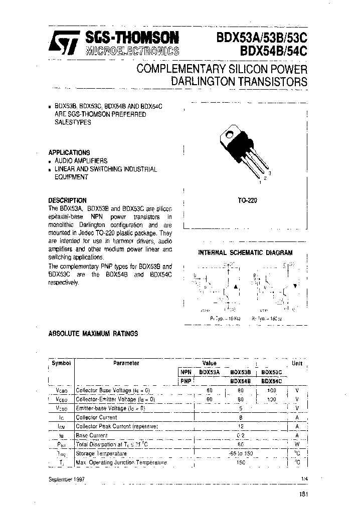 BDX53A_6938533.PDF Datasheet