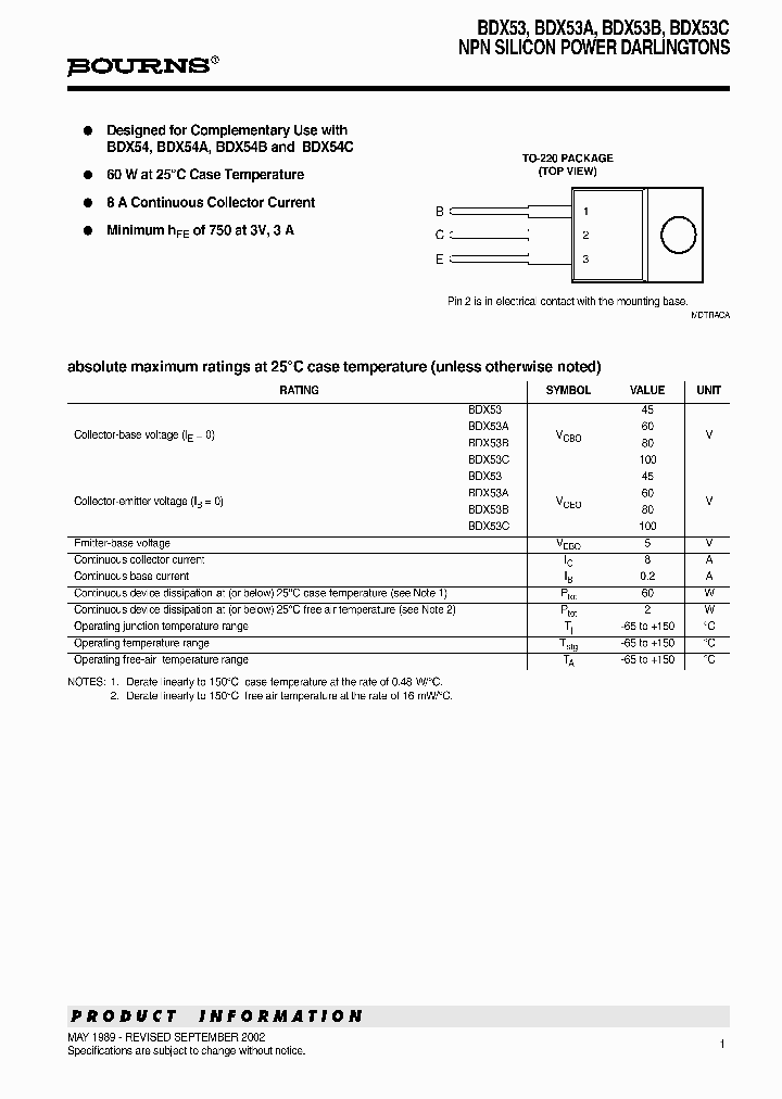 BDX53_6938524.PDF Datasheet