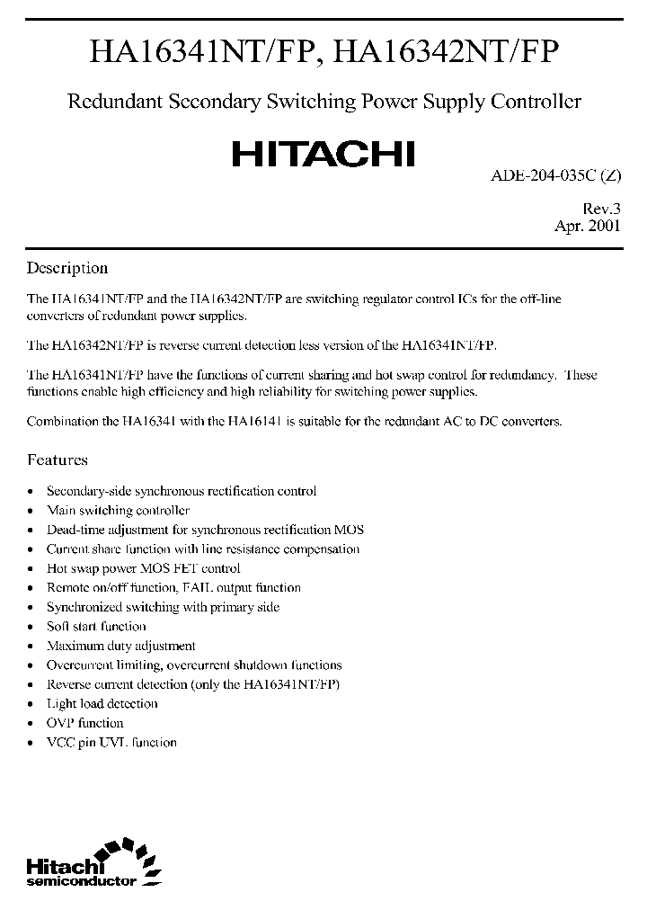 HA16341NT_6952500.PDF Datasheet