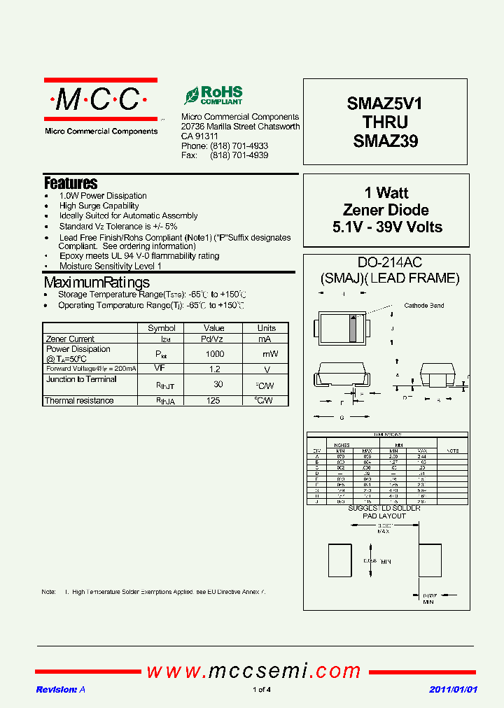 SMAZ9V1-TP_6957258.PDF Datasheet