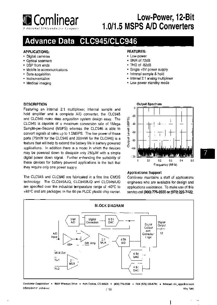 CLC945AJQ_6946319.PDF Datasheet