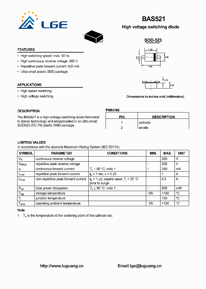 BAS521_6964028.PDF Datasheet