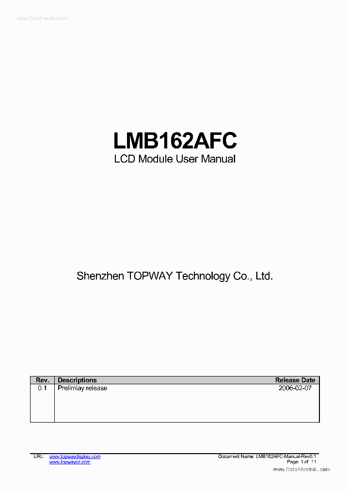 LMB162AFC_6964534.PDF Datasheet
