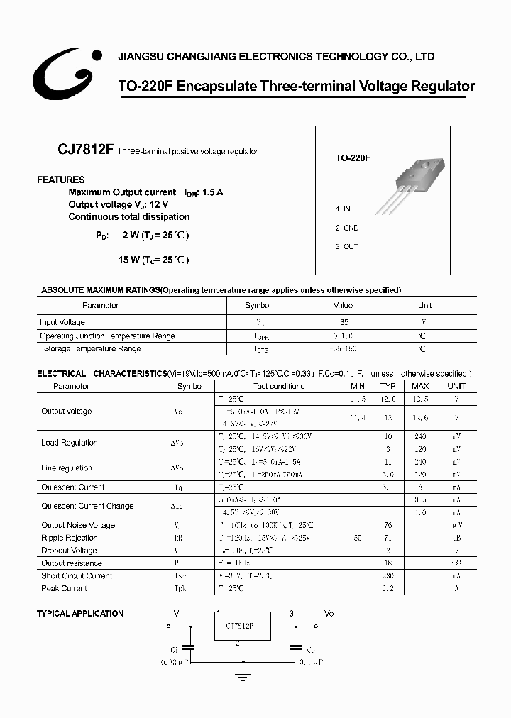 -CJ7812F-TO-220F_6978037.PDF Datasheet