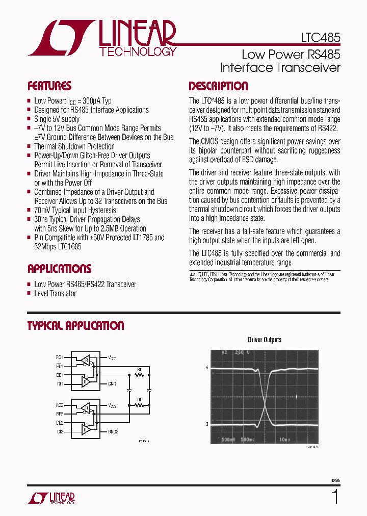 LTC485MJ8TRPBF_6984084.PDF Datasheet