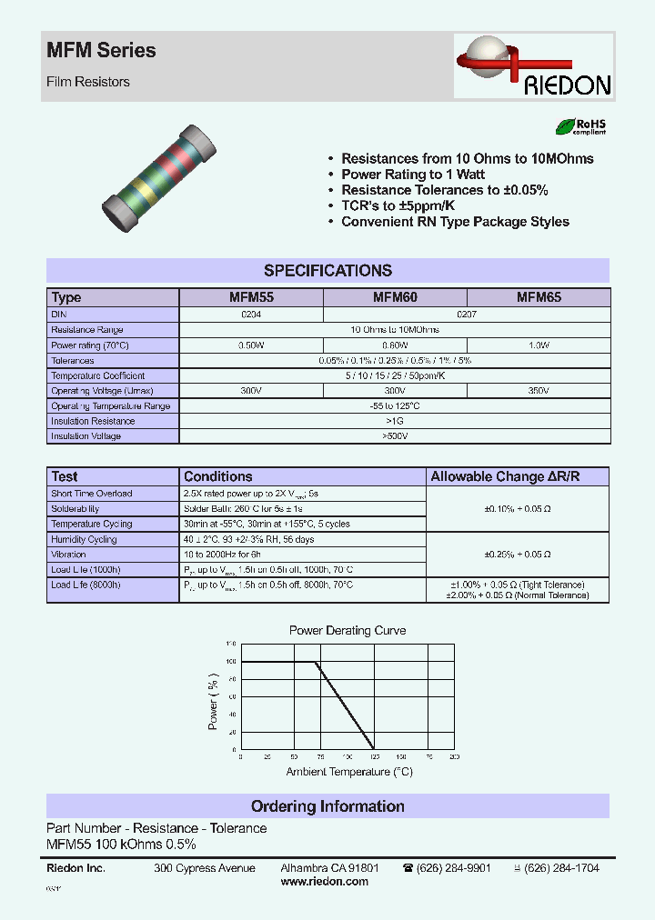 MFM55100KOHMS_6985107.PDF Datasheet