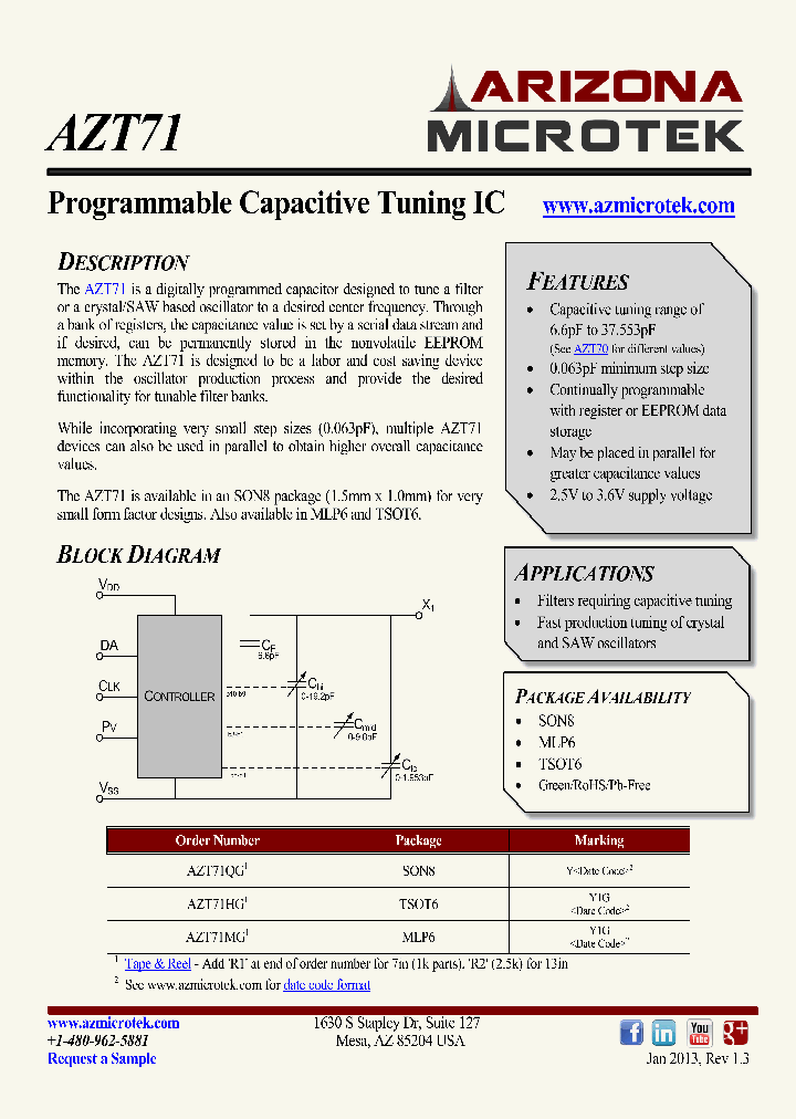 AZT711301_6986149.PDF Datasheet