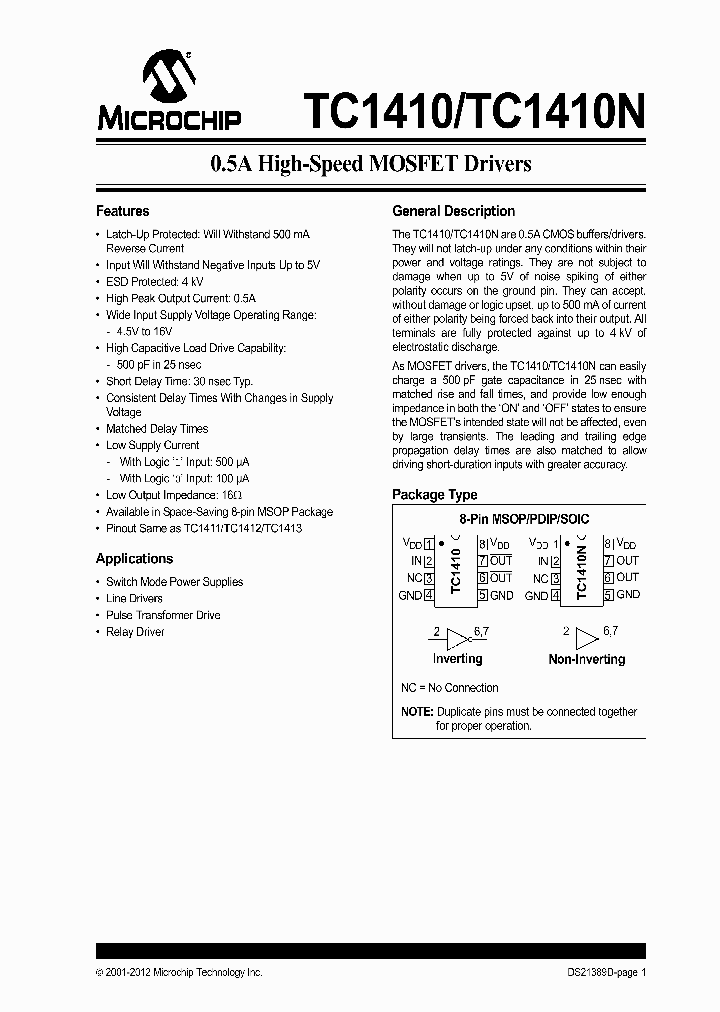 TC1410EUA_7000803.PDF Datasheet