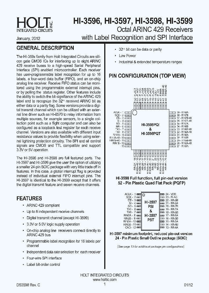 HI-3596PSIF-40_7001177.PDF Datasheet