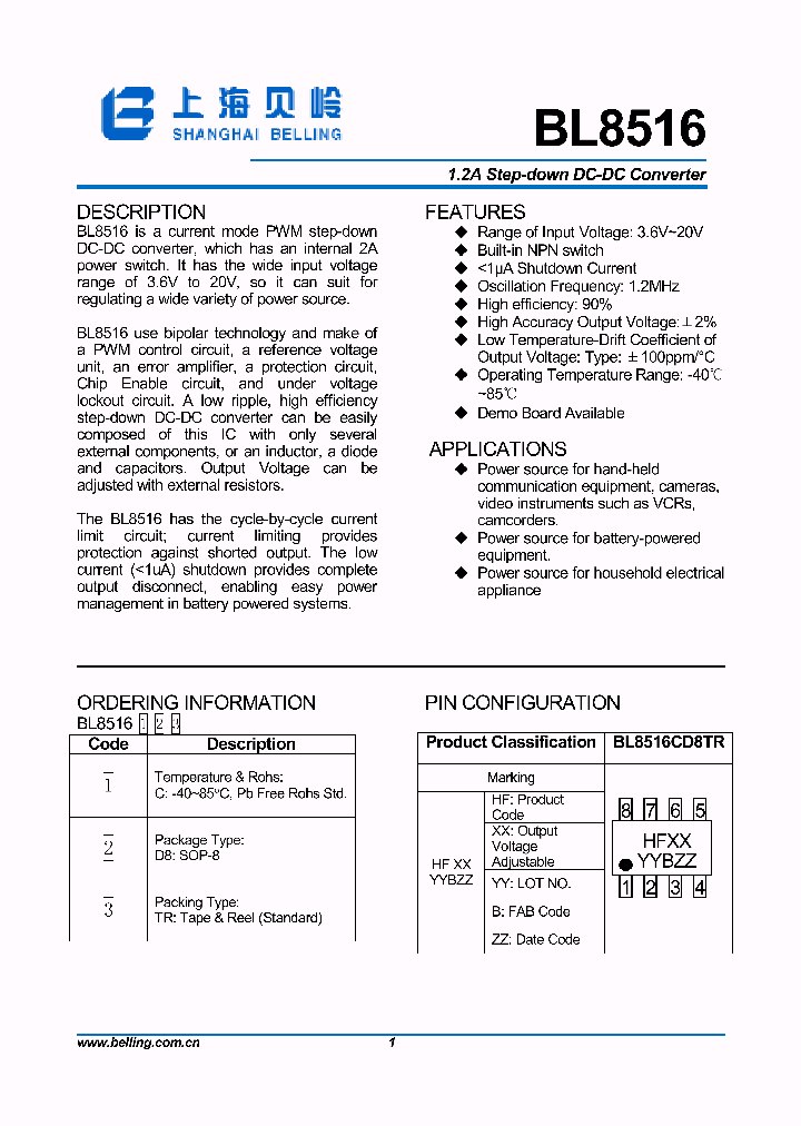 BL8516_7006524.PDF Datasheet